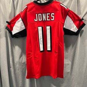 Autographed Julio Jones Atlanta Jersey with JSA authentication